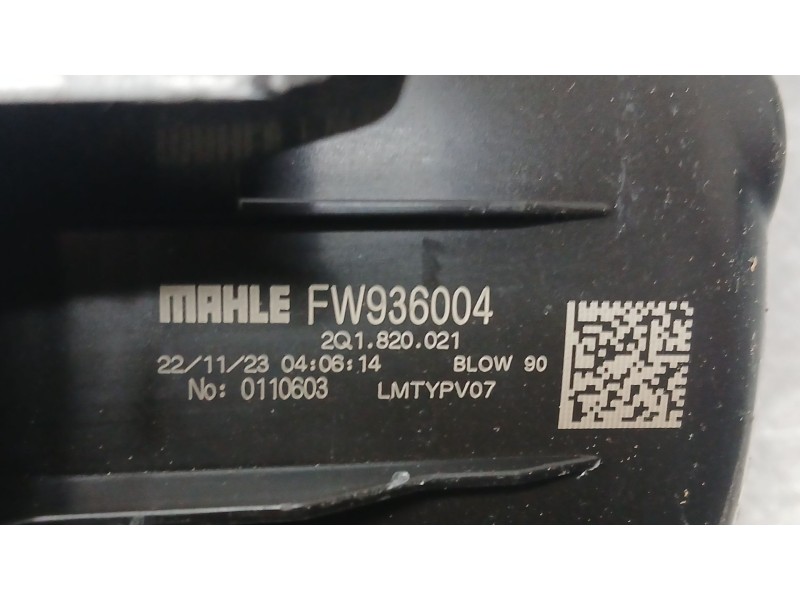 Recambio de motor calefaccion para seat arona (kj7, kjp) 1.0 tsi referencia OEM IAM 2Q1820021B  