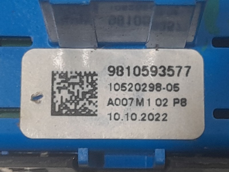 Recambio de palanca freno de mano para peugeot 208 ii (ub_, up_, uw_, uj_) 1.2 puretech 100 referencia OEM IAM 9810593577 ELECTR
