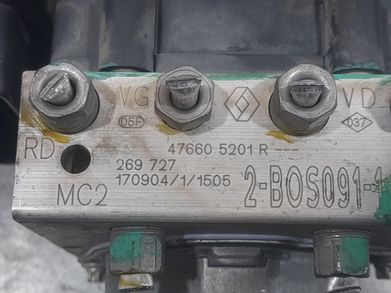 Recambio de abs para dacia duster (hs_) 1.5 dci referencia OEM IAM 476605201R  