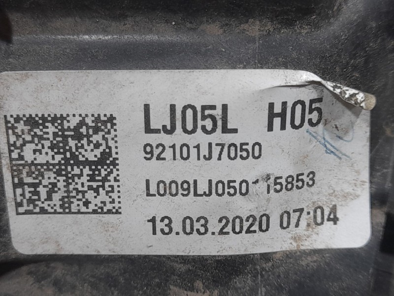 Recambio de faro izquierdo para kia ceed (cd) 1.0 t-gdi referencia OEM IAM 92101J7050  