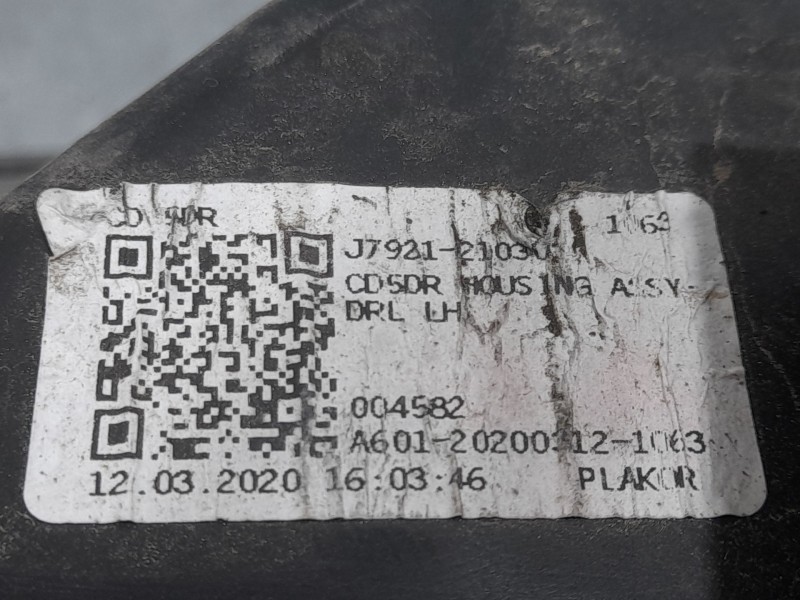 Recambio de faro izquierdo para kia ceed (cd) 1.0 t-gdi referencia OEM IAM 92101J7050  