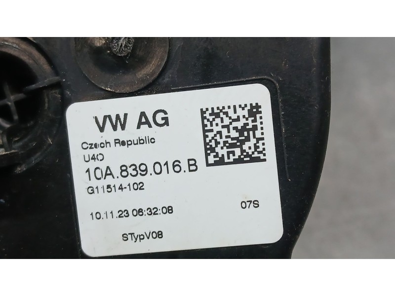 Recambio de cerradura puerta trasera derecha para seat arona (kj7, kjp) 1.0 tsi referencia OEM IAM 10A839016B  G11514102