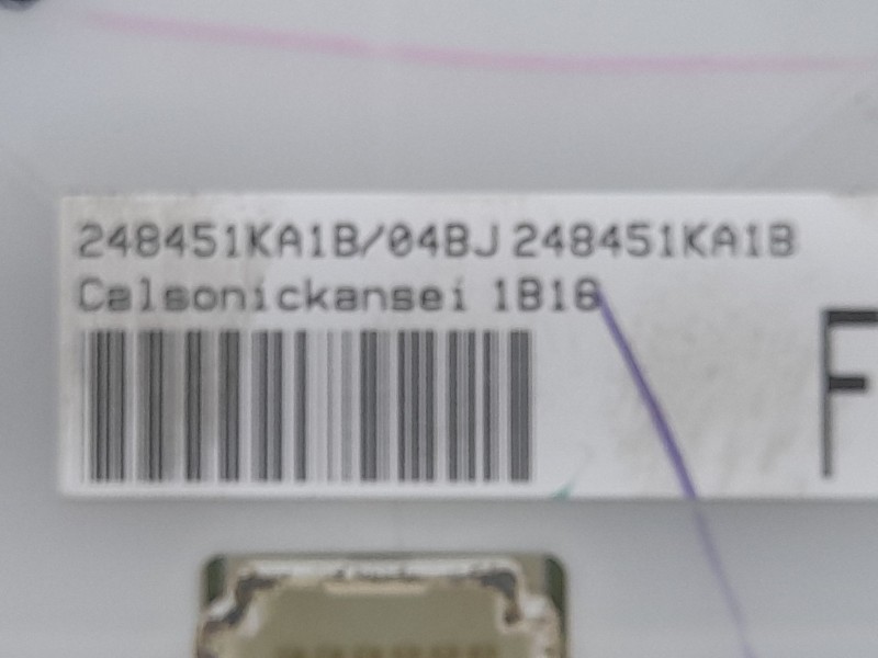 Recambio de mando climatizador para nissan juke (f15) 1.6 referencia OEM IAM 248451KA1B 04BJ248451KA1B 