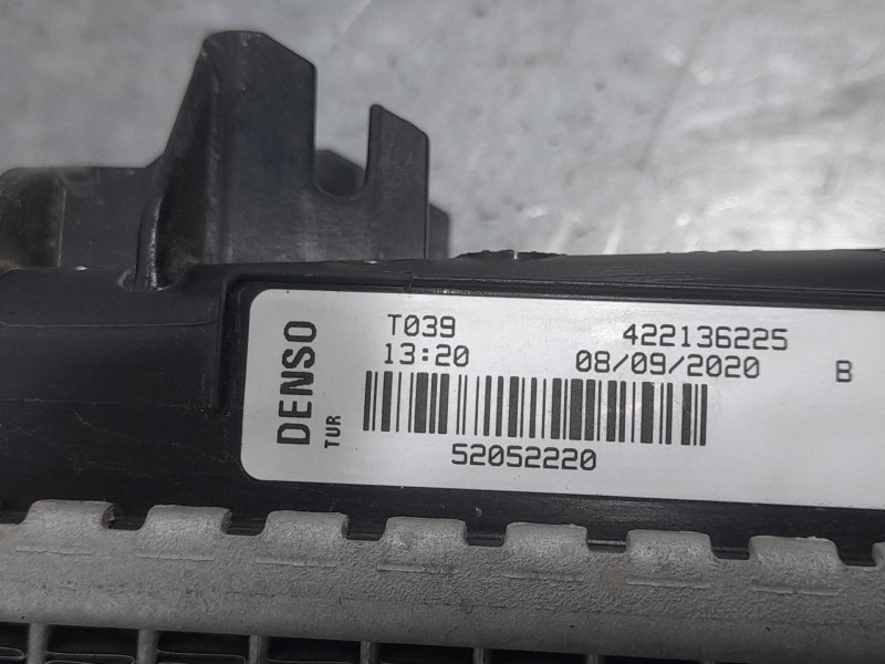 Recambio de radiador agua para fiat tipo hatchback (356_, 357_) 1.3 d (356hxh1a) referencia OEM IAM 52052220 422136225 DENSO