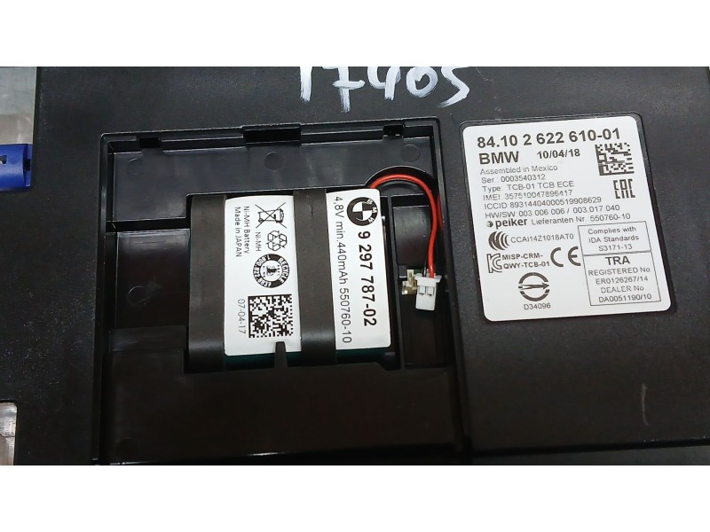 Recambio de modulo electronico para bmw i3 (i01) electric referencia OEM IAM   