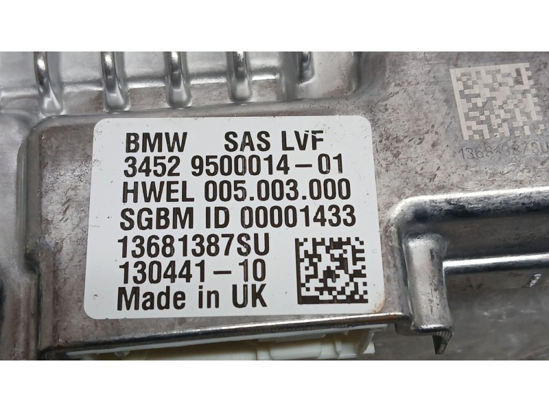 Recambio de modulo electronico para bmw i3 (i01) electric referencia OEM IAM   