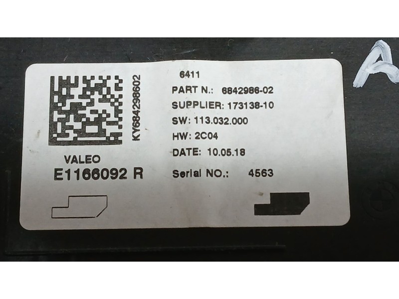 Recambio de modulo electronico para bmw i3 (i01) electric referencia OEM IAM   