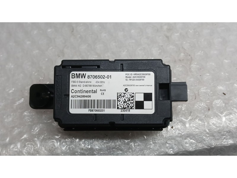 Recambio de modulo electronico para bmw i3 (i01) electric referencia OEM IAM   