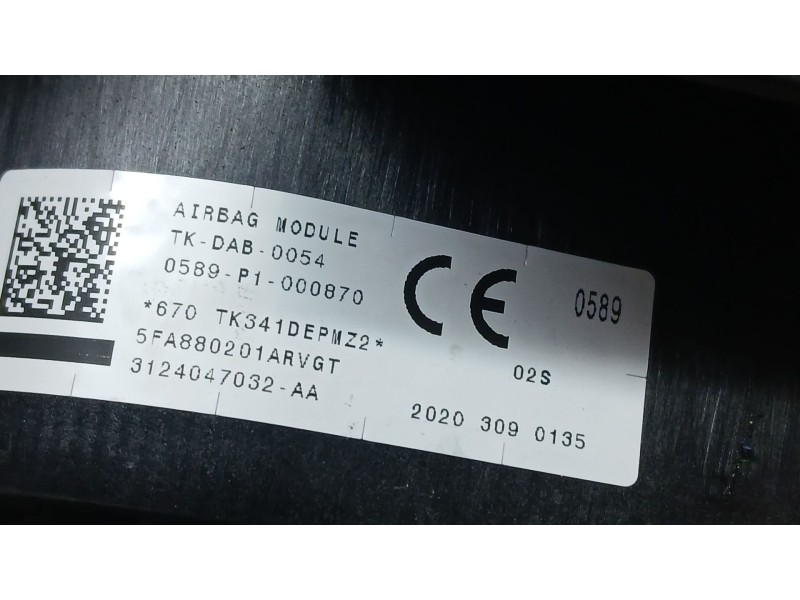 Recambio de kit airbag para cupra formentor (km7, kmp) 2.0 tsi 4drive referencia OEM IAM 5FA880201ARVGT C/ SALPICADERO Y SIN PRE