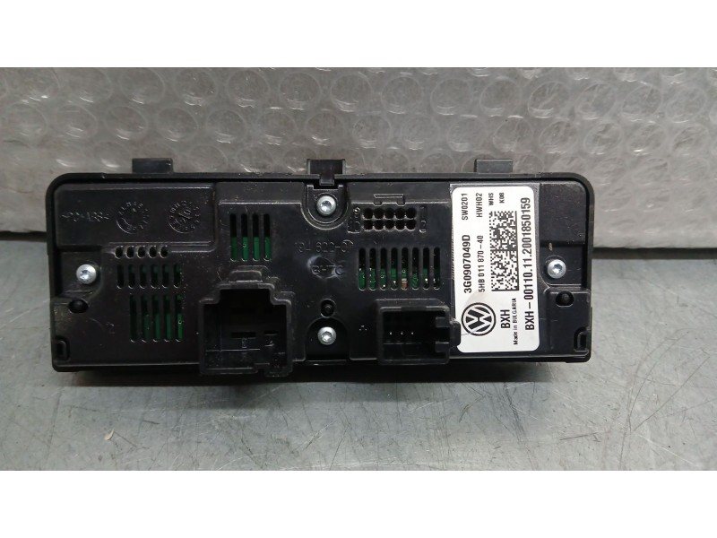 Recambio de mando climatizador para cupra formentor (km7, kmp) 2.0 tsi 4drive referencia OEM IAM 3G0907049D  5HB01187040