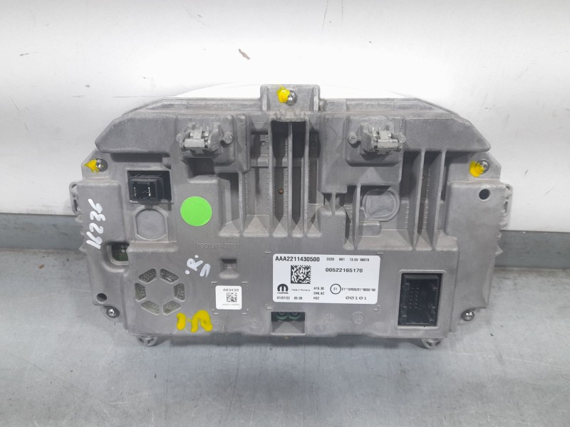 Recambio de cuadro instrumentos para fiat 500 e icon referencia OEM IAM 00522165170 AAA2211430500 MOPAR