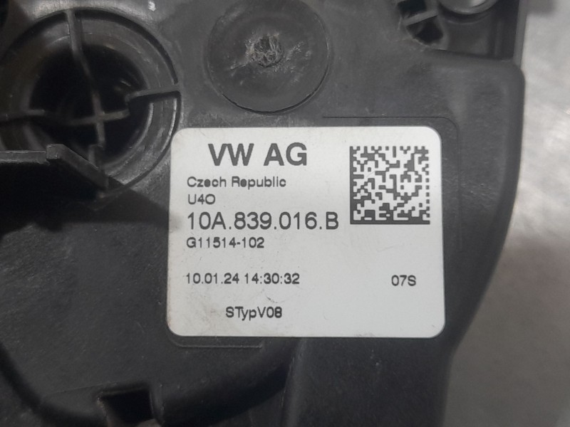 Recambio de cerradura puerta trasera derecha para volkswagen taigo (cs1) 1.0 tsi referencia OEM IAM 10A839016B  