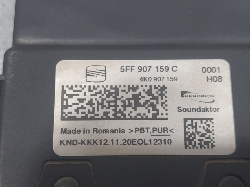 Recambio de modulo electronico para cupra formentor (km7, kmp) 2.0 tsi 4drive referencia OEM IAM 5FF907159C  