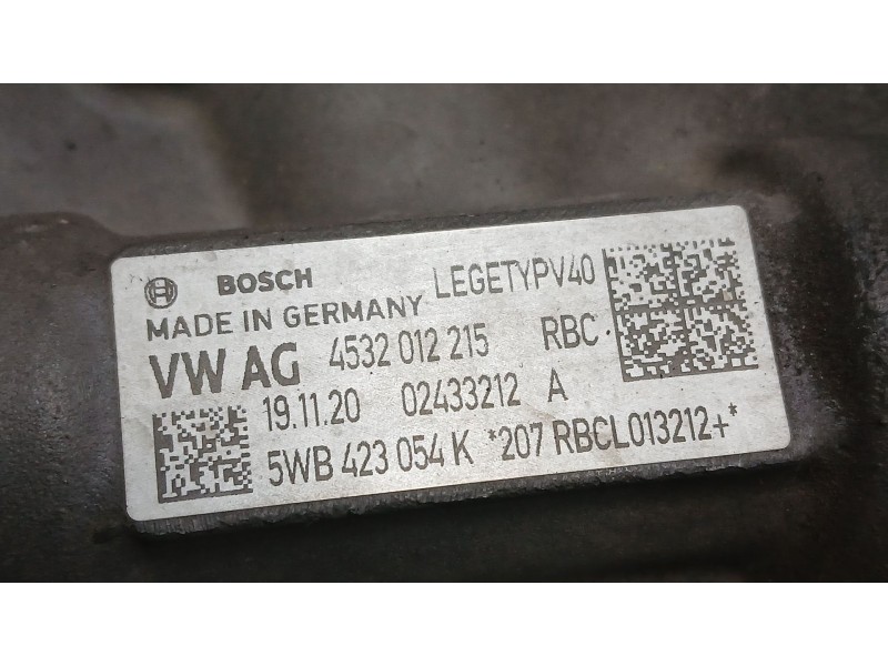 Recambio de cremallera direccion para cupra formentor (km7, kmp) 2.0 tsi 4drive referencia OEM IAM 5WB423054K ELECTRO-MECANICA B