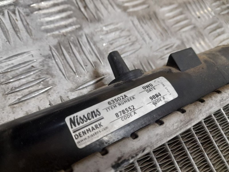 Recambio de radiador agua para citroën c4 coupe collection referencia OEM IAM 63502A  NISSENS