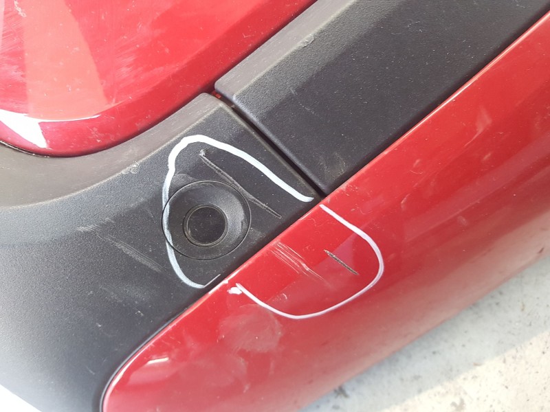 Recambio de paragolpes delantero para bmw i3 (i01) electric referencia OEM IAM 51117385780 ROZADO 