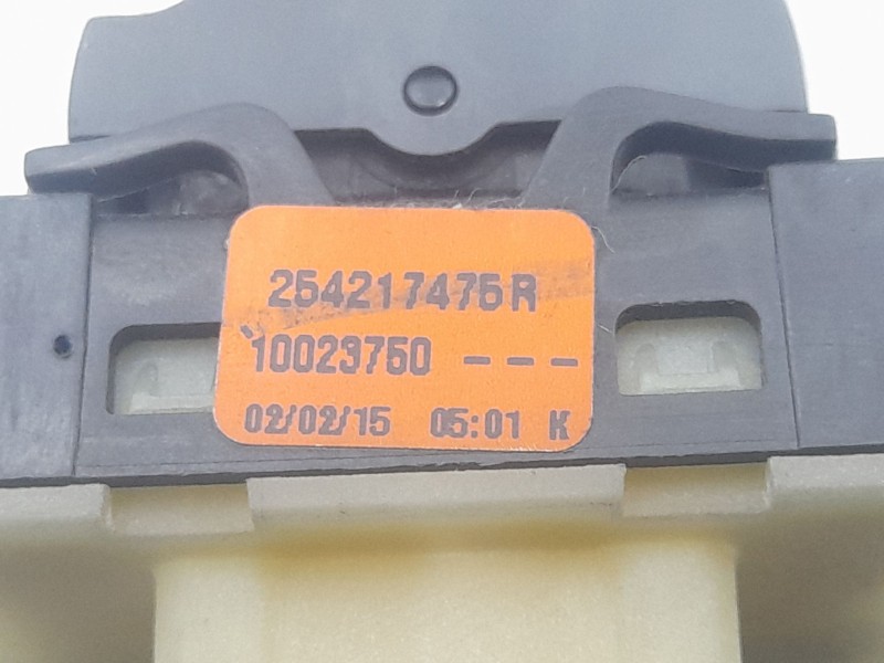 Recambio de mando elevalunas delantero derecho para dacia dokker furgoneta/monovolumen 1.5 dci (feaj) referencia OEM IAM 2542174