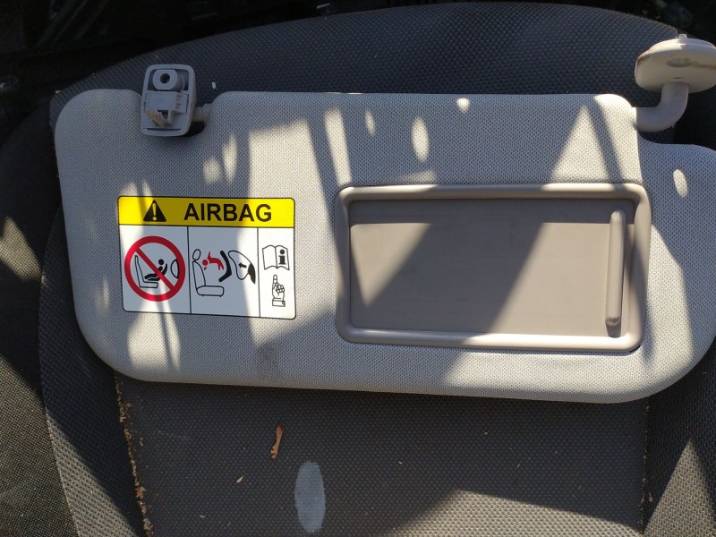 Recambio de parasol derecho para hyundai i20 ii (gb, ib) 1.2 referencia OEM IAM 85220C8050TTX  