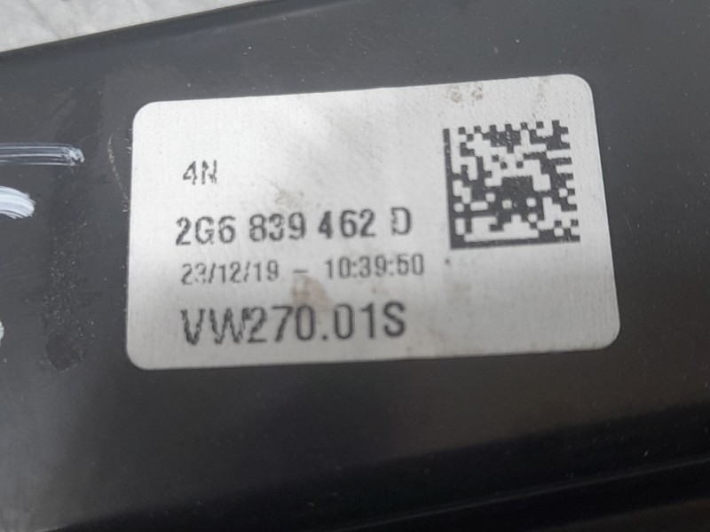 Recambio de elevalunas trasero derecho para volkswagen taigo (cs1) 1.0 tsi referencia OEM IAM 2G6839462D  
