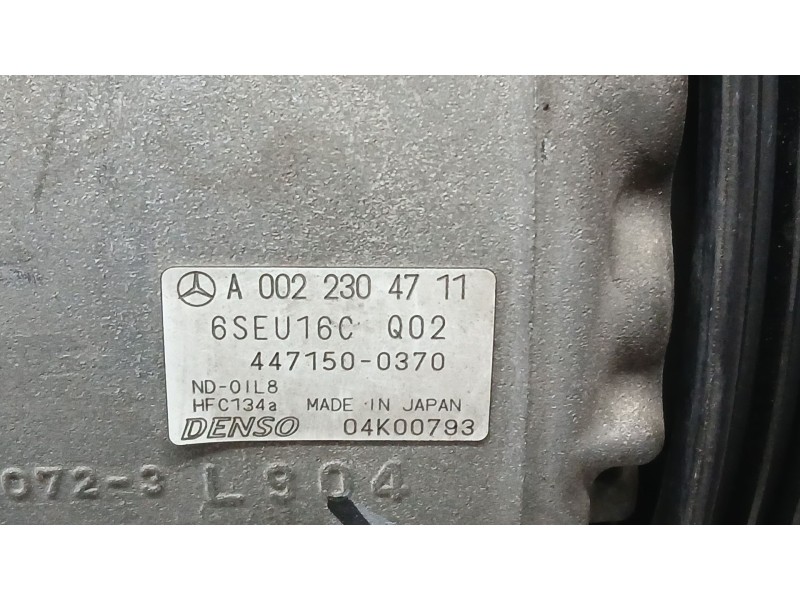 Recambio de compresor aire acondicionado para mercedes-benz clase b sports tourer (w245) b 200 (245.233) referencia OEM IAM A002