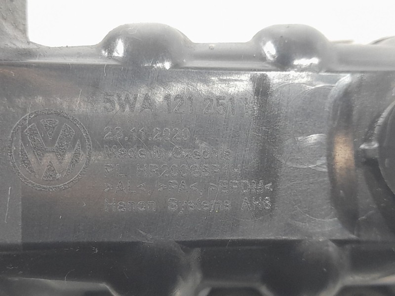 Recambio de radiador agua para cupra formentor (km7, kmp) 2.0 tsi 4drive referencia OEM IAM 5WA121251H  