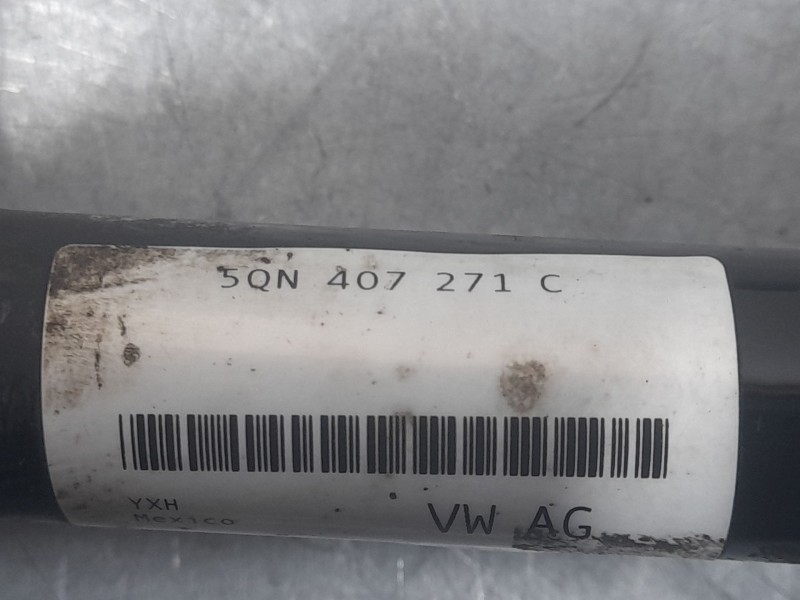 Recambio de transmision delantera izquierda para cupra formentor (km7, kmp) 2.0 tsi 4drive referencia OEM IAM 5QN407271C  