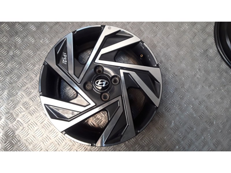 Recambio de juego llantas aluminio para hyundai i20 iii (bc3, bi3) 1.2 referencia OEM IAM 6X16 4 TORN ET50 ROZADAS ALUMINIO