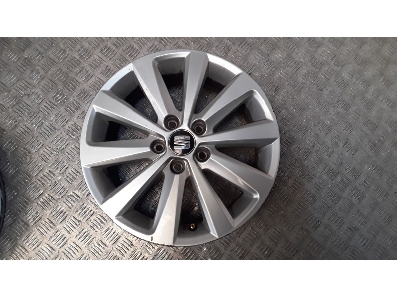 Recambio de juego llantas aluminio para seat ibiza v (kj1, kjg) 1.0 mpi referencia OEM IAM 5.5X15 5 TORN ET40 ROZADAS ALUMINIO