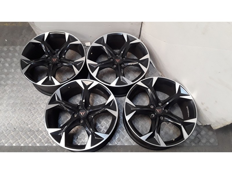 Recambio de juego llantas aluminio para cupra formentor (km7, kmp) 2.0 tsi 4drive referencia OEM IAM 8X19 5 TORN ET40 ROZADAS AL