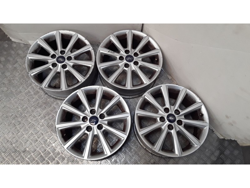 Recambio de juego llantas aluminio para ford focus iii 1.0 ecoboost referencia OEM IAM 7X16 5 TORN ET50 ROZADAS ALUMINIO