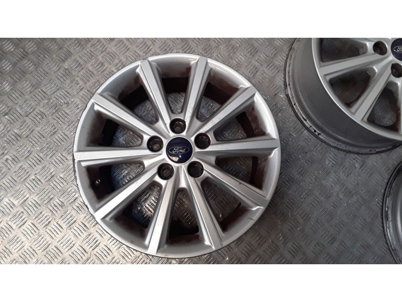 Recambio de juego llantas aluminio para ford focus iii 1.0 ecoboost referencia OEM IAM 7X16 5 TORN ET50 ROZADAS ALUMINIO