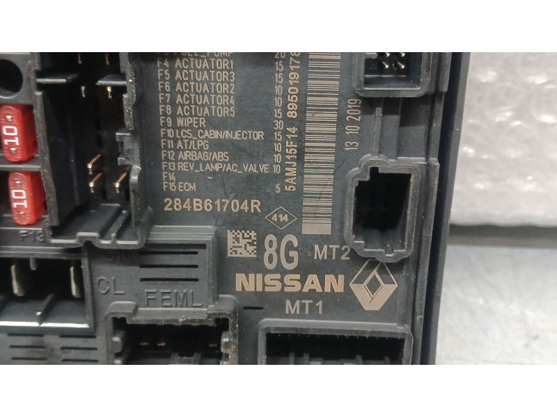 Recambio de caja reles / fusibles para renault clio v zen referencia OEM IAM   