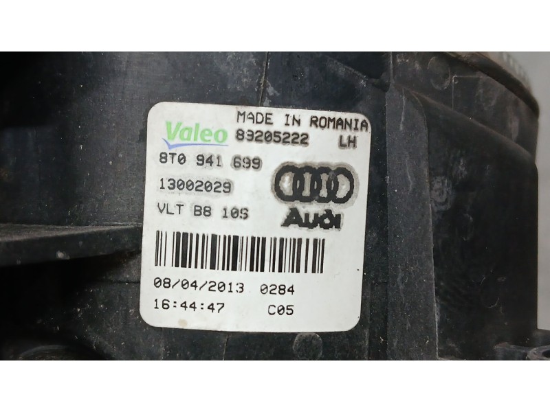 Recambio de faro antiniebla izquierdo para audi a1 sportback (8xa, 8xf) 1.6 tdi referencia OEM IAM 8T0941699 VALEO 89205222