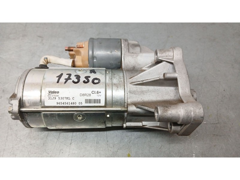 Recambio de motor arranque para peugeot 508 sw ii (fc_, fj_, f4_) 2.0 bluehdi 160 referencia OEM IAM 9654561480 VALEO D8R28