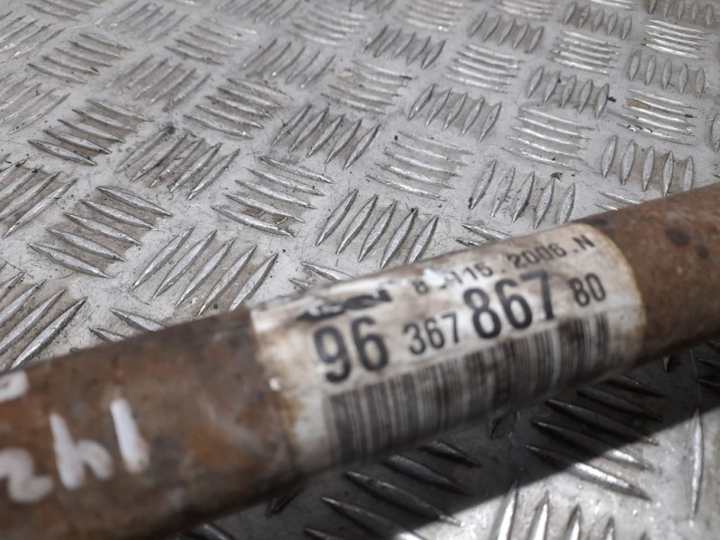 Recambio de transmision delantera izquierda para citroën c4 coupe collection referencia OEM IAM 9636786780  