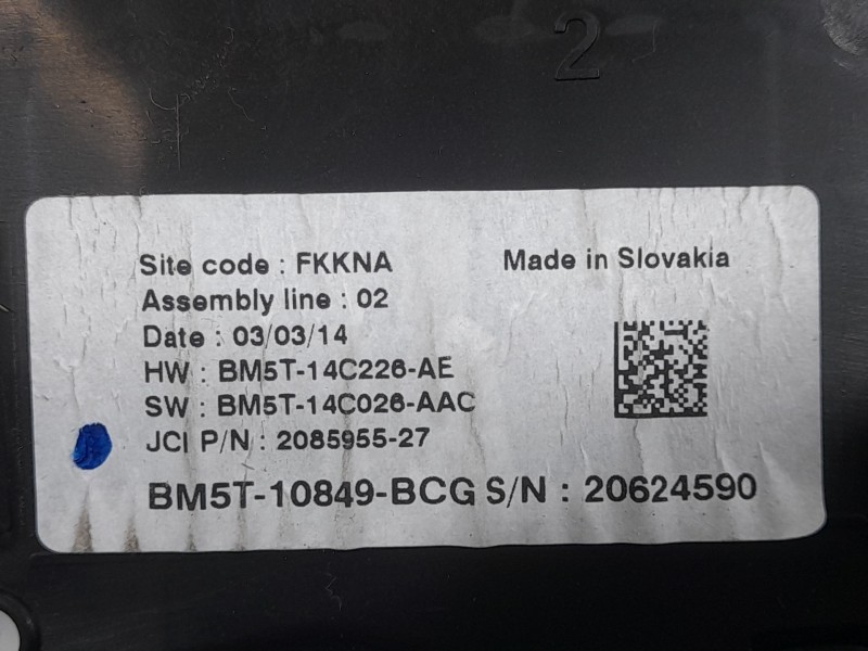 Recambio de cuadro instrumentos para ford focus iii 1.6 tdci referencia OEM IAM BM5T10849BCG  