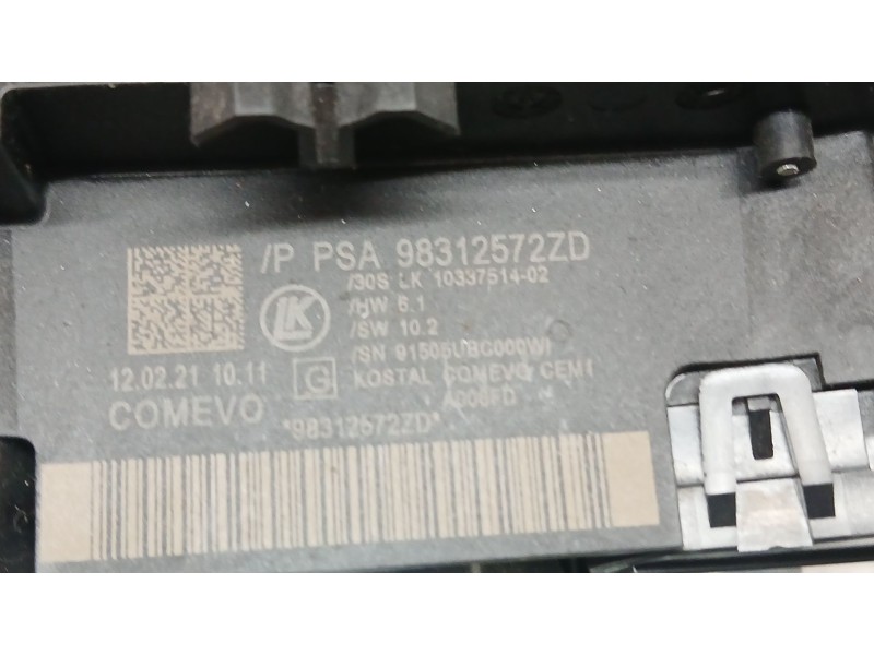 Recambio de mando luces y limpia para citroën c3 aircross i (2r_, 2c_) 1.2 puretech 110 (2rhnzb, 2rhnzw, 2rhnpx, 2rhnpj) referen