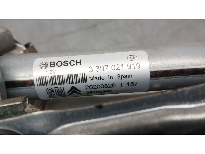 Recambio de motor limpia delantero para citroën c3 aircross i (2r_, 2c_) 1.2 puretech 110 (2rhnzb, 2rhnzw, 2rhnpx, 2rhnpj) refer