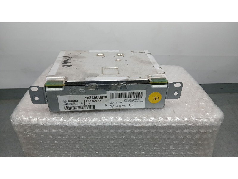 Recambio de sistema audio / radio para citroën c3 aircross i (2r_, 2c_) 1.2 puretech 110 (2rhnzb, 2rhnzw, 2rhnpx, 2rhnpj) refere