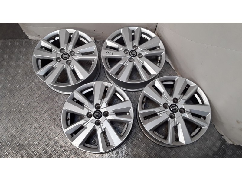 Recambio de juego llantas aluminio para nissan micra v (k14) 1.0 ig-t 100 referencia OEM IAM 6X16 4 TORN ET50 ROZADAS ALUMINIO