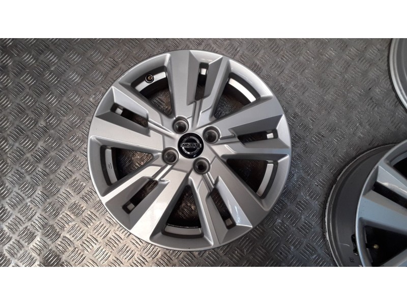 Recambio de juego llantas aluminio para nissan micra v (k14) 1.0 ig-t 100 referencia OEM IAM 6X16 4 TORN ET50 ROZADAS ALUMINIO