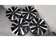 JUEGO LLANTAS ALUMINIO 6.5X17 4 TORN ET50 ROZADAS ALUMINIO