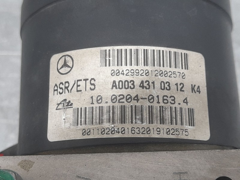 Recambio de abs para mercedes-benz clk (c208) clk 200 kompressor (208.345) referencia OEM IAM A0044310312 1002041634 ATE