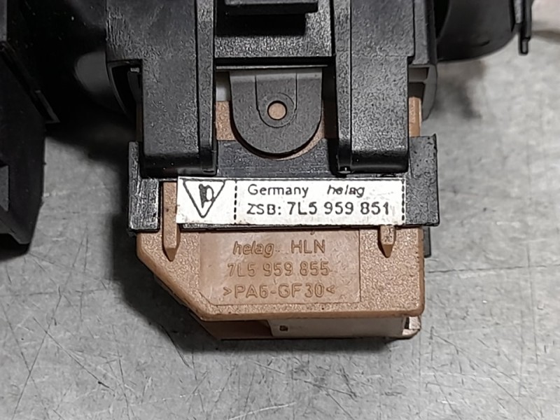 Recambio de mando elevalunas trasero izquierdo para porsche cayenne (typ 9pa) turbo referencia OEM IAM 7L5959851  