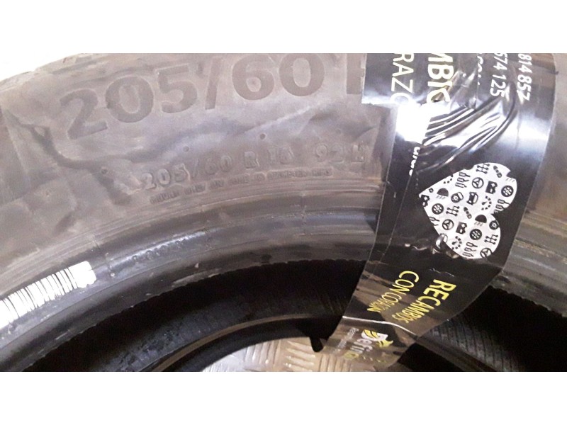Recambio de neumatico pareja para neumaticos reutilizados - referencia OEM IAM 205601692H CONTINENTAL 205/60/16/92H