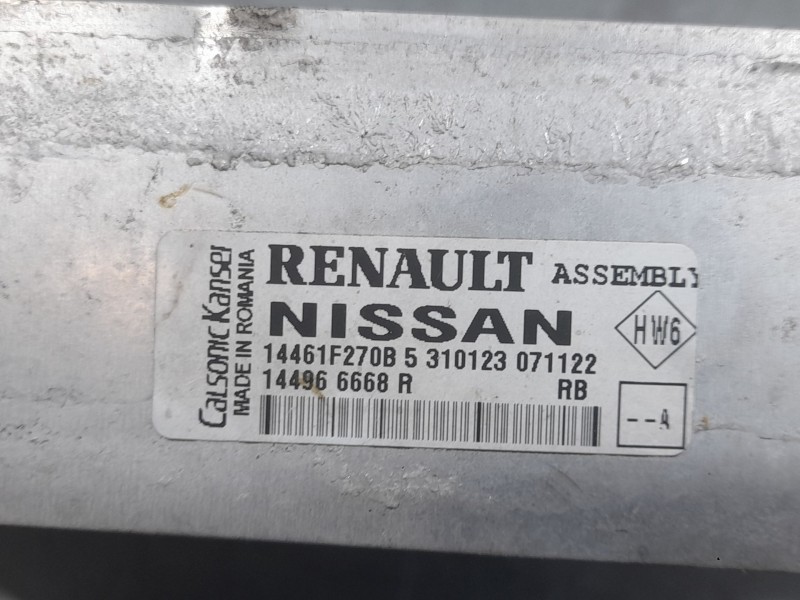 Recambio de intercooler para renault clio v (b7_) tce 90 (b7mt) referencia OEM IAM 144966668R  