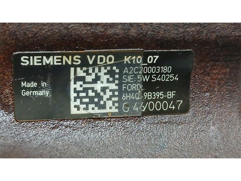 Recambio de bomba alta presion para land rover range rover (lm) v8 td vogue referencia OEM IAM 6H4Q9B395BF SIEMENS VDO A2C200031