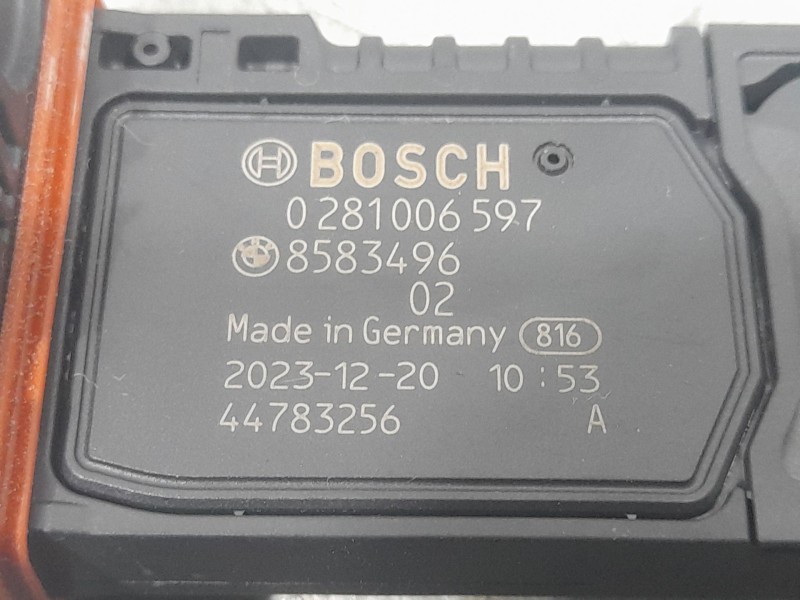Recambio de caudalimetro para bmw serie 1 lim. (f40) 118d referencia OEM IAM 8583496 0281006597 BOSCH
