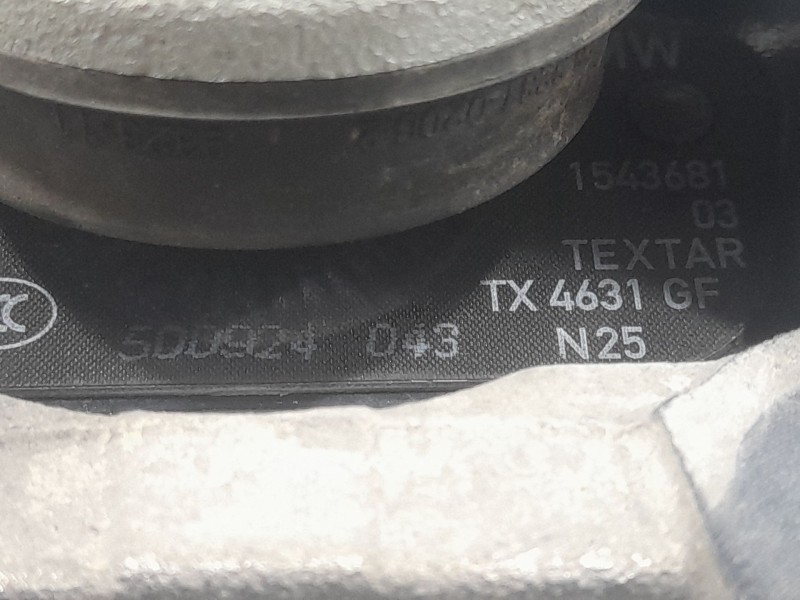 Recambio de pinza freno trasera derecha para bmw serie 1 lim. (f40) 118d referencia OEM IAM 34216757250 154368002 ATE