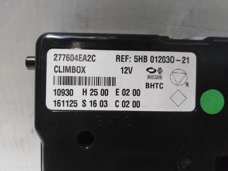 Recambio de modulo electronico para nissan qashqai ii (j11, j11_) 1.5 dci referencia OEM IAM 277604EA2C 5HB01203021 